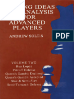 Soltis Andrew Opening Ideas and Analysis For Advanced Player Vol 2