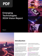 Emerging Technologies 2024 Vision Report