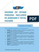 Chapter - 4 Income of Other Persons Included in Assessees Total Income