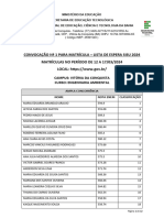 Convocados Lista de Espera