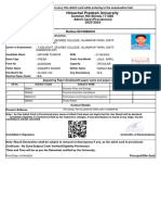 Admit Card