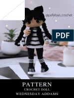 Pattern Black Doll