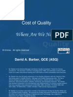 Cost of Quality