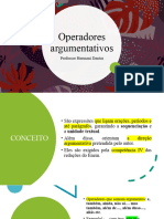 Operadores Argumentativos