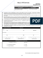 401k Beneficiary Designation Form