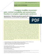 Graded Motor Imagery Modifies Movement Pain, Cortical Excitability and Sensorimotor Function in Complex Regional Pain Syndrome