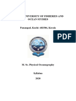 06 MSC Physical Oceanography