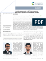 Current Developments and Future Trends in Photocatalytic Glycerol - Karimiestahbanati - 2021