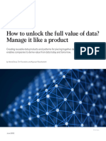 McKinsey202207 How To Unlock The Full Value of Data Manage It Like A Product