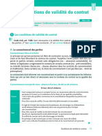 DSCG UE 1 - Conditions de Validité Du Contrat