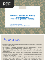 Conducta Suicida en Niños y Adolescentes Dra. Carla Bastidas