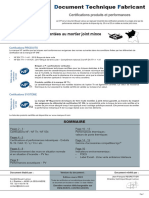 DTF Document Technique Fabricant NORD - Mars 2024