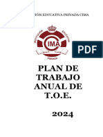 Plan Anual de Toe 2024 Iep Cima Ok