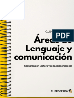 Guía Área de Lenguaje y Comunicación - El Profe Roy