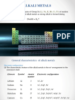 Alkali Metals