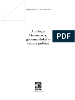 Antología Democracia, Gobernabilidad y Cultura Política - Felipe Burbano de Lara, Compilador