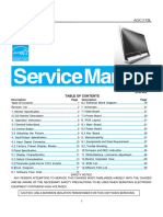 Manual de Serviço Monitor LCD Aoc F19L 715G2852-3-4 e 715G2852-2-11