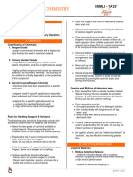 Chemicals Apparatus and Operations of Analytical Chemistry TRANS