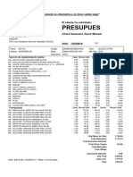 Presupuesto Desmo - 92311C - Mon821 - Kevin Chora