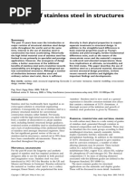 Progress Structural Eng Maths - 2005 - Gardner - The Use of Stainless Steel in Structures