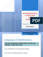 Chapter 2 MATHEMATICAL LAng