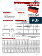 CSBattery HTB12-200 12V 200AH High Temperature Deep Cycle Gel Battery