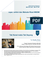 Short Course - MM UNP - Sept23 - Ibu Tur Nastiti