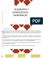 Bioelementos y Biomoleculas