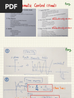 (Sum - Control) (6) Time Response - Steady State Error