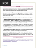 TEMA #1 - LA RESPONSABILIDAD CIVIL EXTRACONTRACTUAL. 11-03-24. Obligaciones II