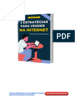 3 Estratégias para Vender Na Internet