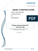 Manuel Dinstructions Pompe Doseur Serie G DSD