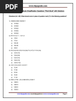 Important Aptitude Simplification Work Book With Solutions-Www - Ibpsguide.co