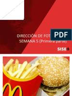 Dirección de Fotografía Semana 5 - Parte 1 (SISE)