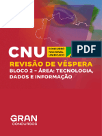 CNU Revisao de Vespera Bloco 2 Area Tecnologia Dados E Informacao