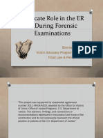 Advocate Role During Forensic Examination