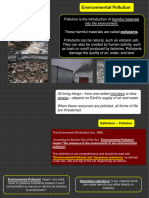 Pollution, Meaning, Causes, Classifications Air, Water, Sound, Land