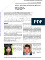 Aggregation-Induced Emission: Phenomenon, Mechanism and Applications