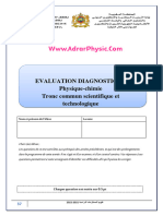 Evaluation Diagnostique 1 $ TC FR