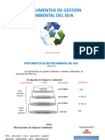 Instrumentos de Gestión Ambiental Del SEIA