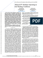 A Review On Bifacial PV Modules Operating in Partial Shading Conditions