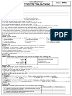 Série 1 D'exercices de Motricité Volontaire