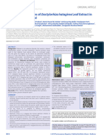 Anti-Diabetic Activities of Dactylorhiza Hatagirea Leaf Extract in 3T3-L1 Cell Line Model