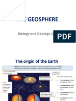 Unit 10. The Geosphere