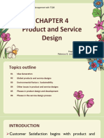 Product and Service Design