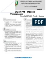 Oficial Da PM - Medico Veterinarions301 Tipo 1