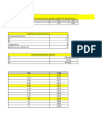 Hoja de Calculo Espectro de Aceleracion de Diseño