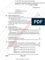 Be Computer Engineering Ai, DS, ML Semester 6 2023 December Data Analytics and Visualization Rev 2019 C Scheme