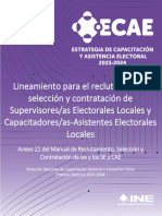 Lineamiento de Reclutamiento Seleccion y Contratacion de SEL CAEL