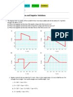 PHYS 1120 Momentum and Impulse Solutions